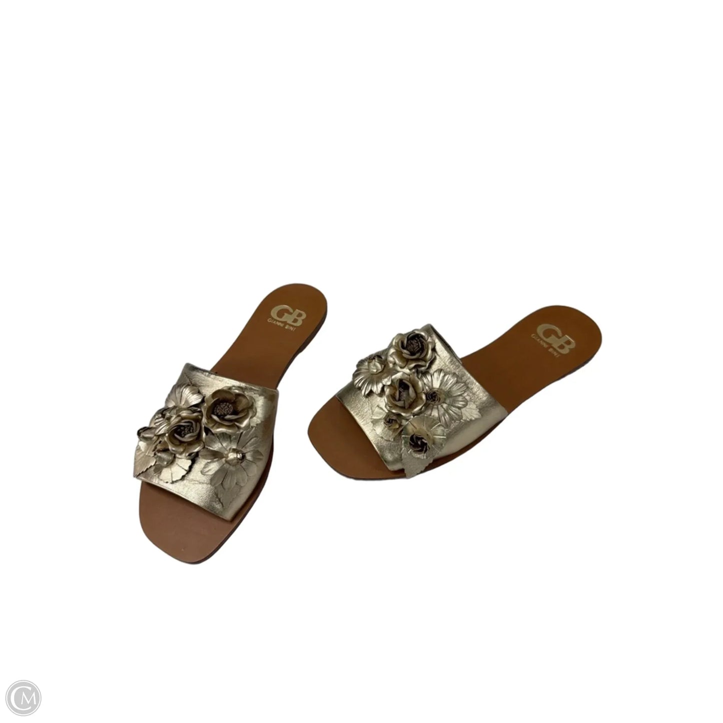 Sandals Flats By Gianni Bini In Gold, Size: 7.5