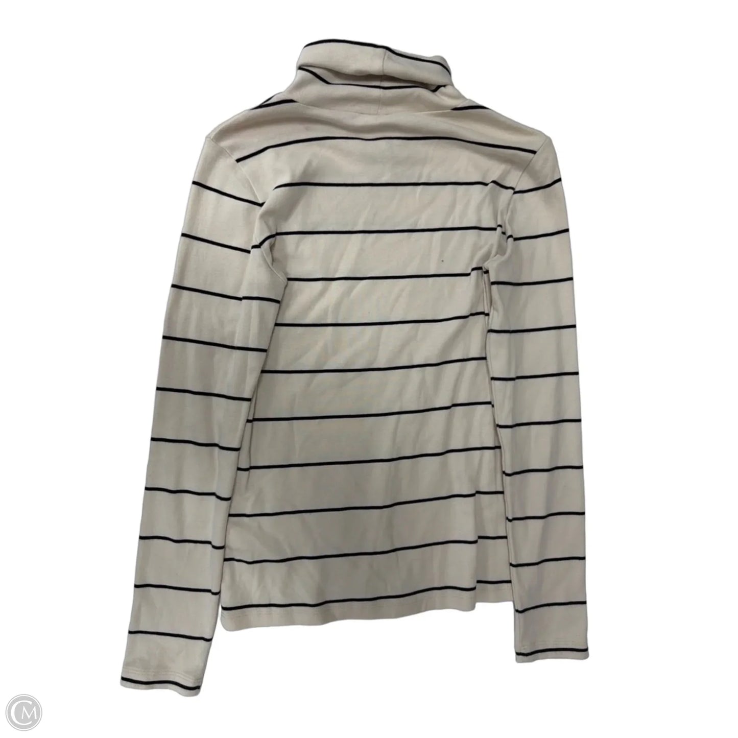 Top Long Sleeve By J. Crew In Striped Pattern, Size: M