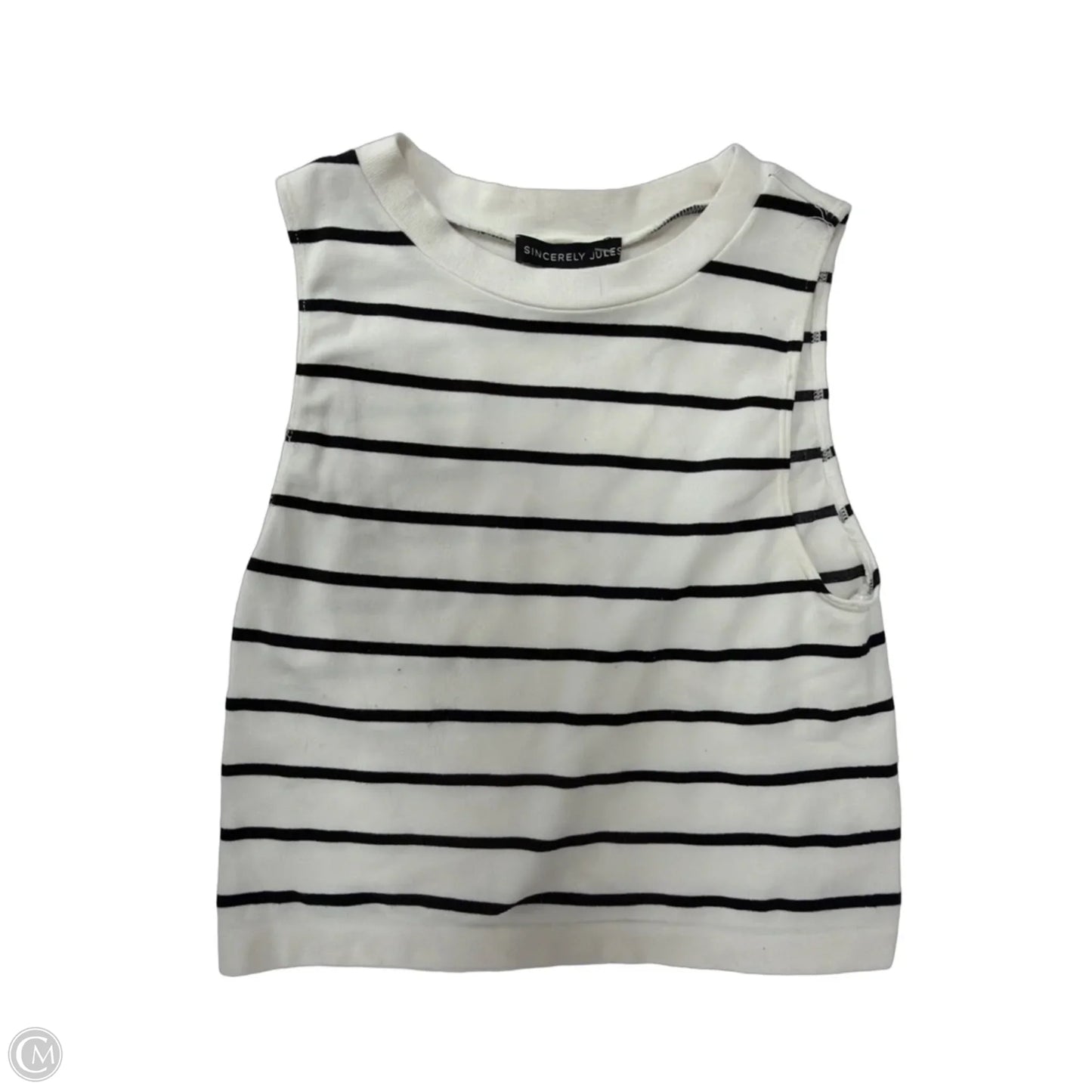 Tank Top By Sincerely Jules In Striped Pattern, Size: S