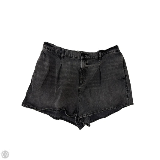 Shorts By Express In Black Denim, Size: 14