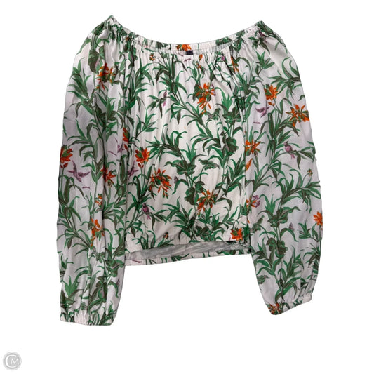 Top Long Sleeve By Anthropologie In Multi-colored, Size: M