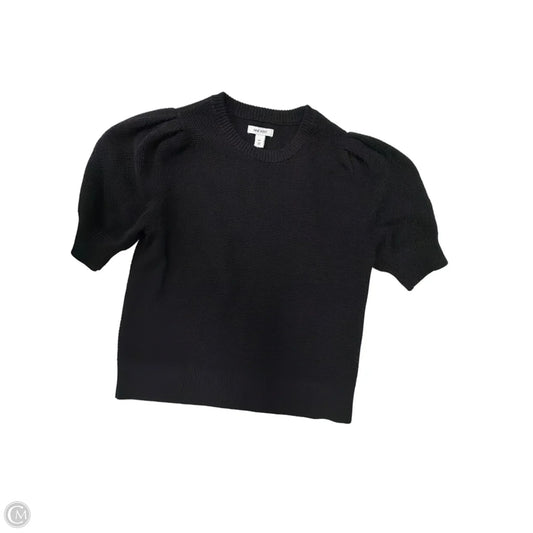 Top Short Sleeve By Nine West Apparel In Black, Size: M