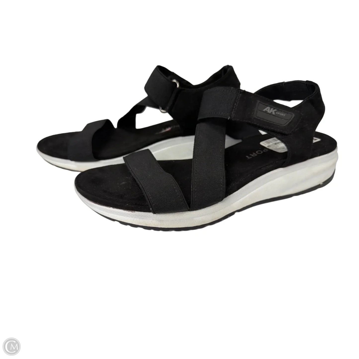 Sandals Flats By Anne Klein In Black, Size: 10