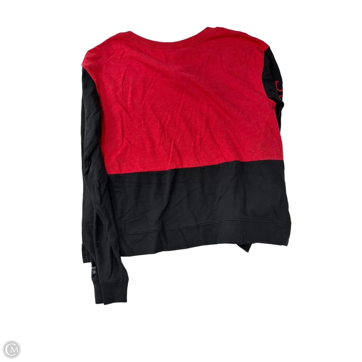 Top Long Sleeve By Clothes Mentor In Black & Red, Size: M