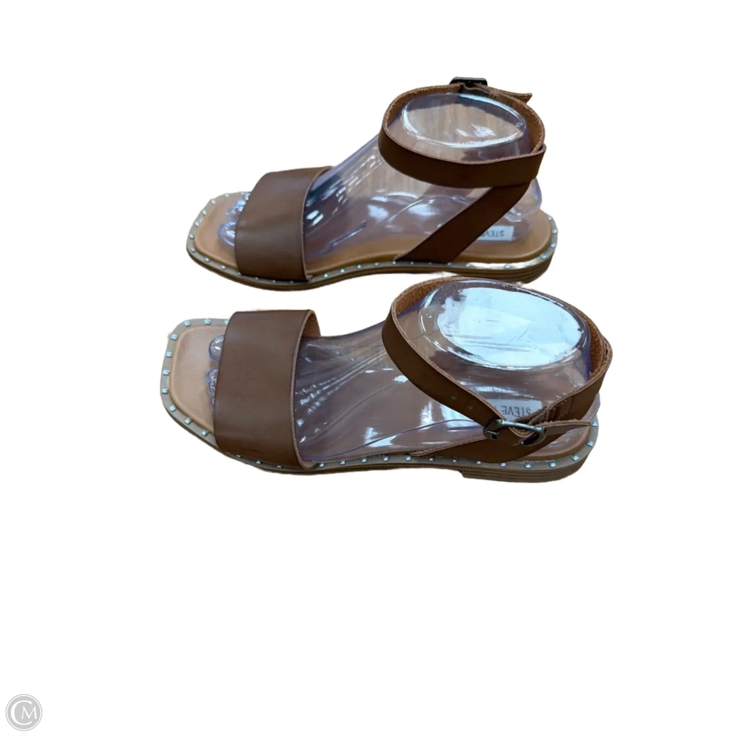 Sandals Flats By Steve Madden In Brown, Size: 8