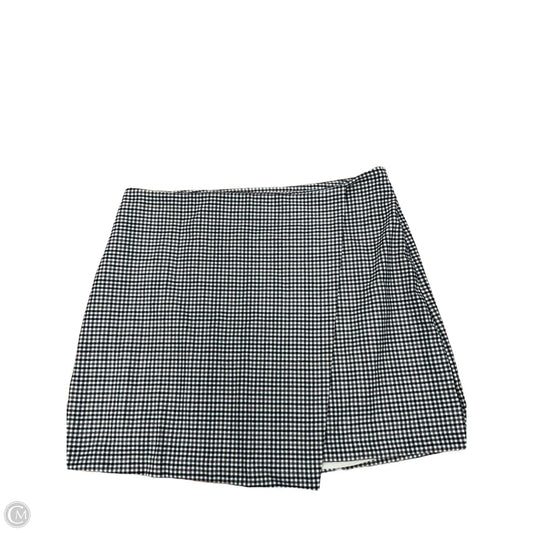 Skirt Mini & Short By Old Navy In Checkered Pattern, Size: Xl