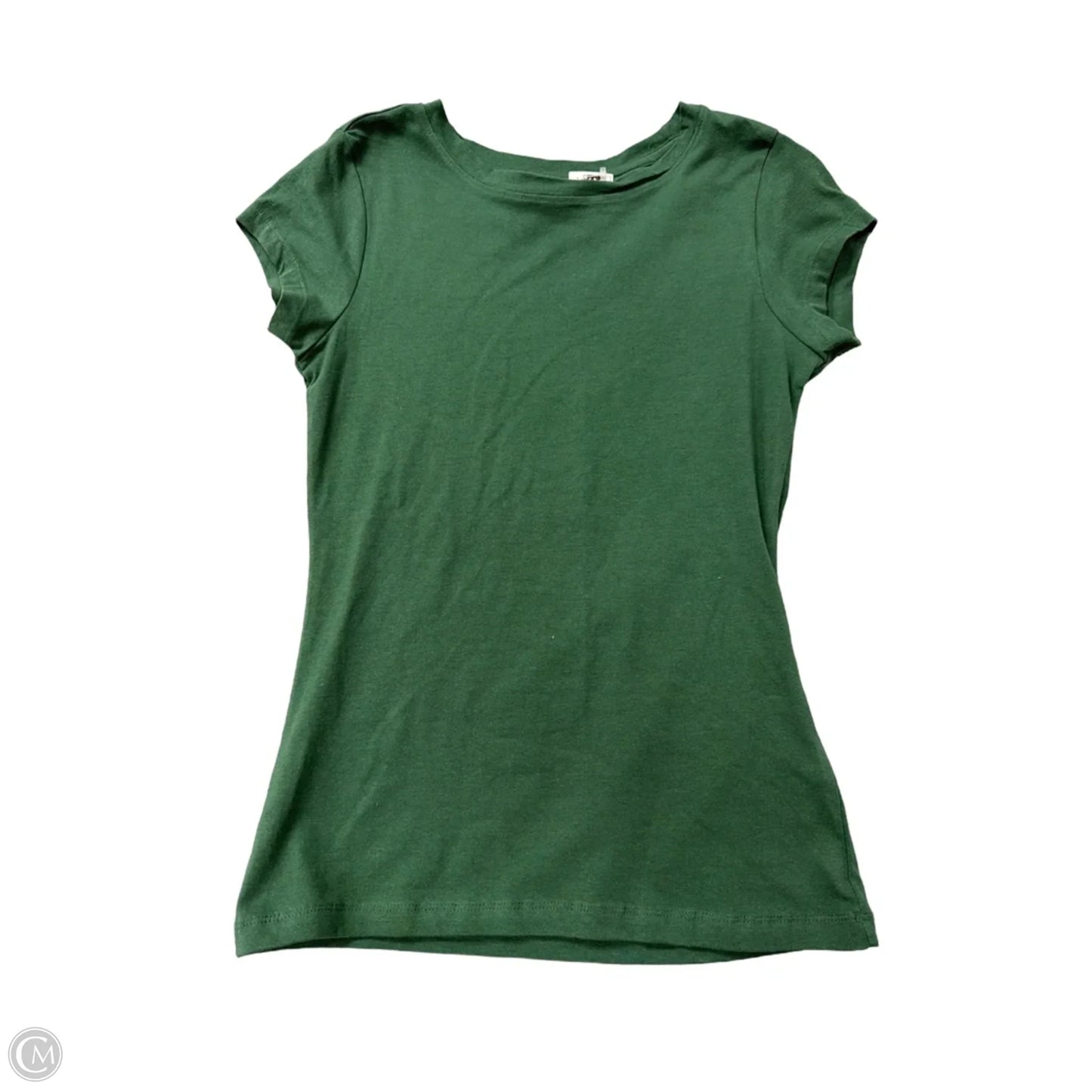 Top Short Sleeve Basic By Derek Heart In Green, Size: L