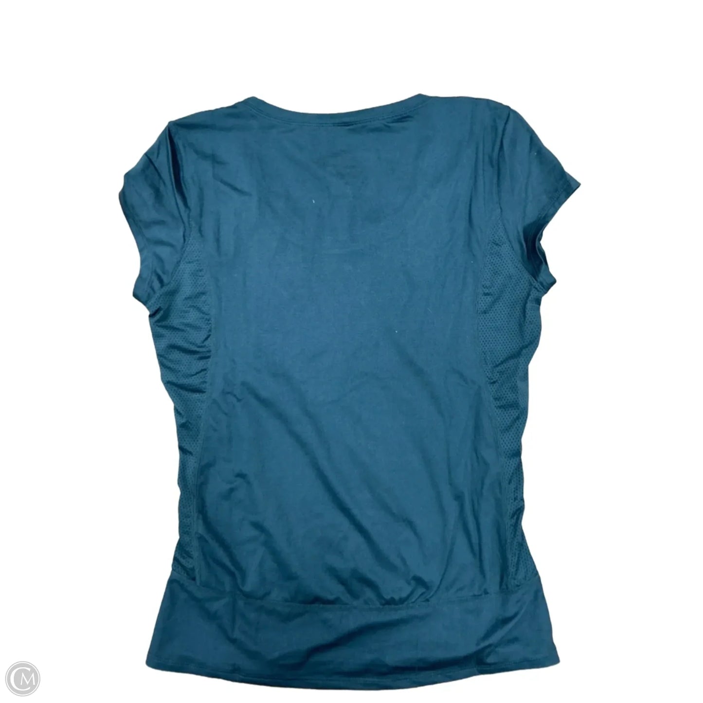 Athletic Top Short Sleeve By Danskin In Black, Size: M