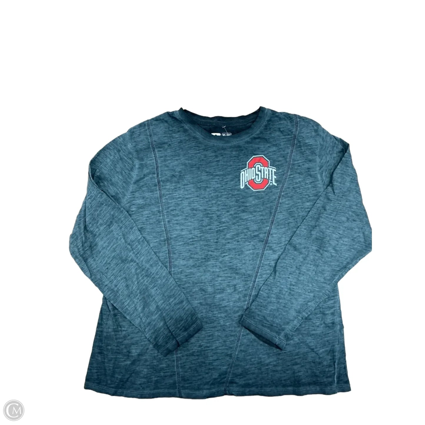 Top Long Sleeve By Russell In Grey, Size: Xl