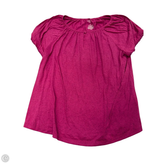 Top Short Sleeve By St Johns Bay In Pink, Size: 1x