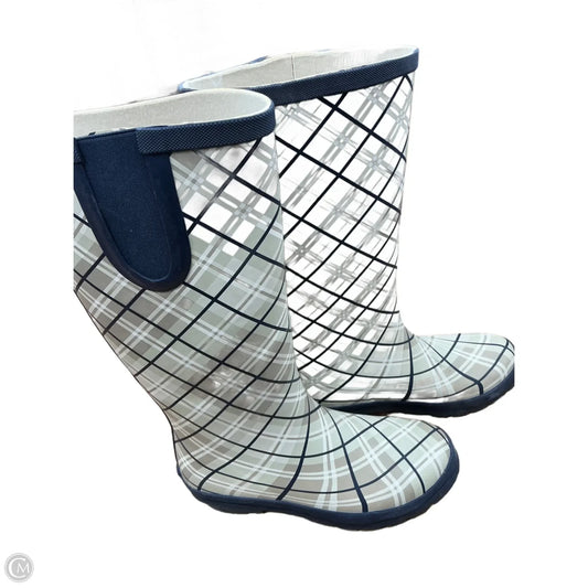 Boots Rain By Serra In Blue & Tan, Size: 7