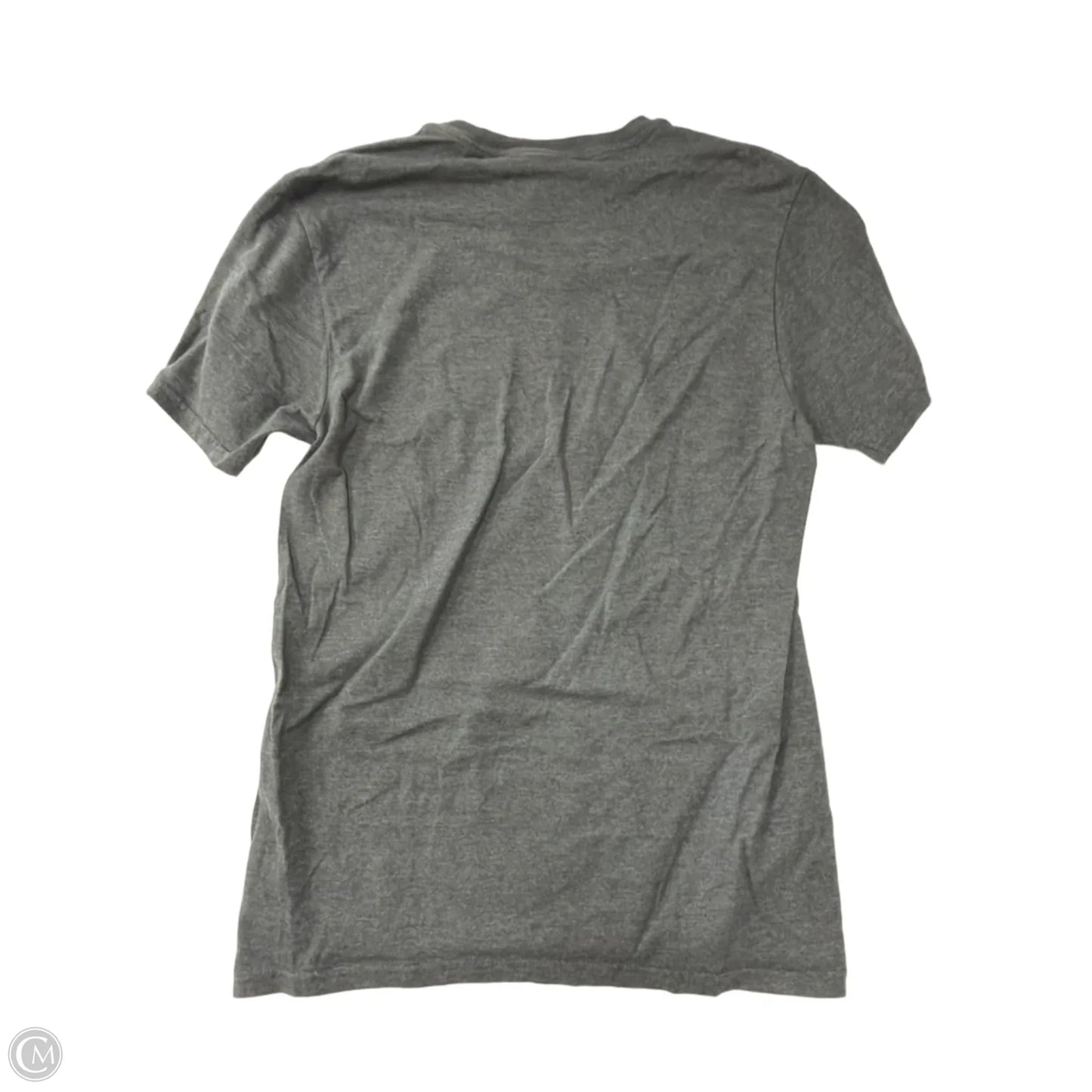 Top Short Sleeve By Hanes In Grey, Size: S
