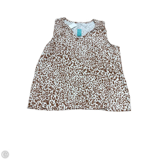 Tank Top By Maurices In Animal Print, Size: 1x