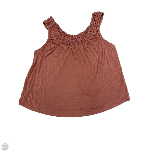Tank Top By Maurices In Orange, Size: 1x