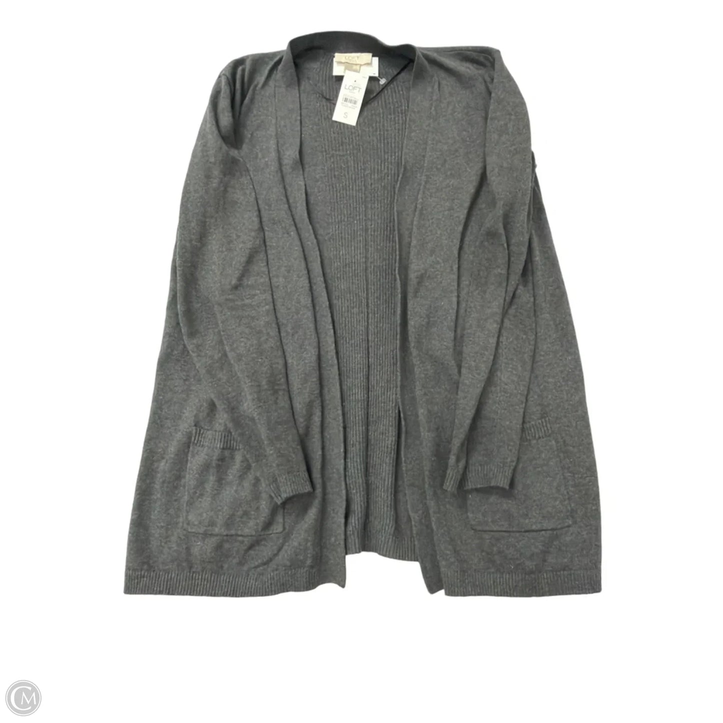 Cardigan By Loft In Grey, Size: S