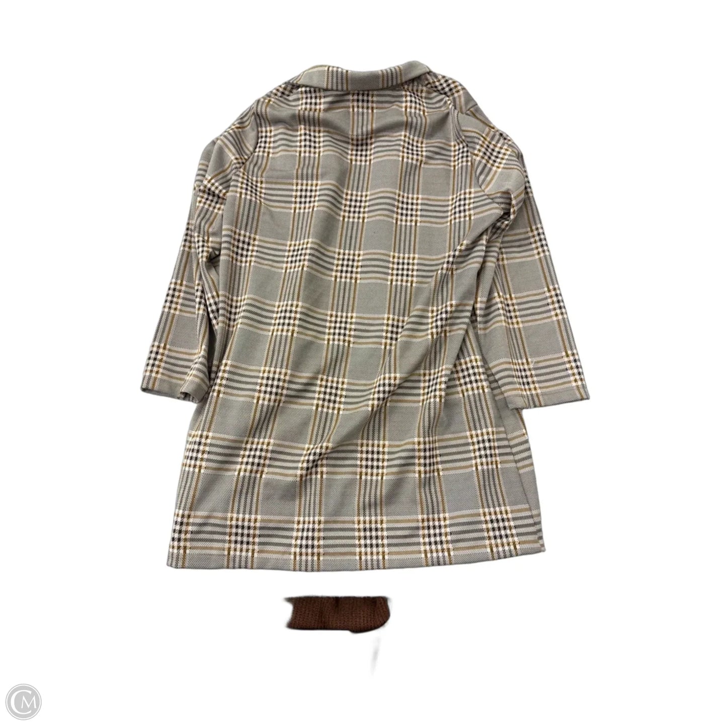 Blazer By Melloday In Plaid Pattern, Size: 1x