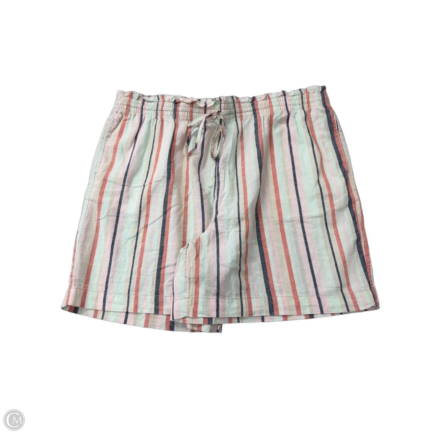 Shorts By Terra & Sky In Striped Pattern, Size: 2x