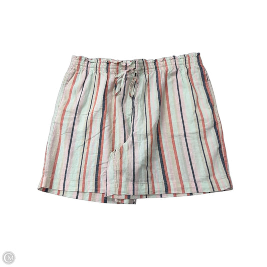 Shorts By Terra & Sky In Striped Pattern, Size: 2x