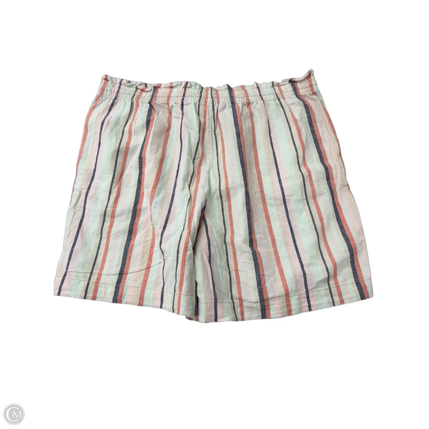 Shorts By Terra & Sky In Striped Pattern, Size: 2x