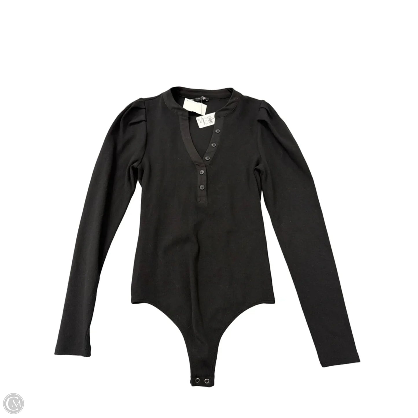 Top Long Sleeve By Express In Black, Size: S