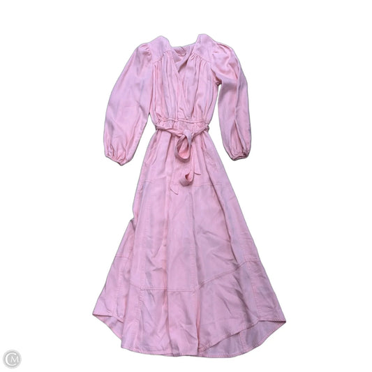 Dress Casual Maxi By Nurture In Pink, Size: S