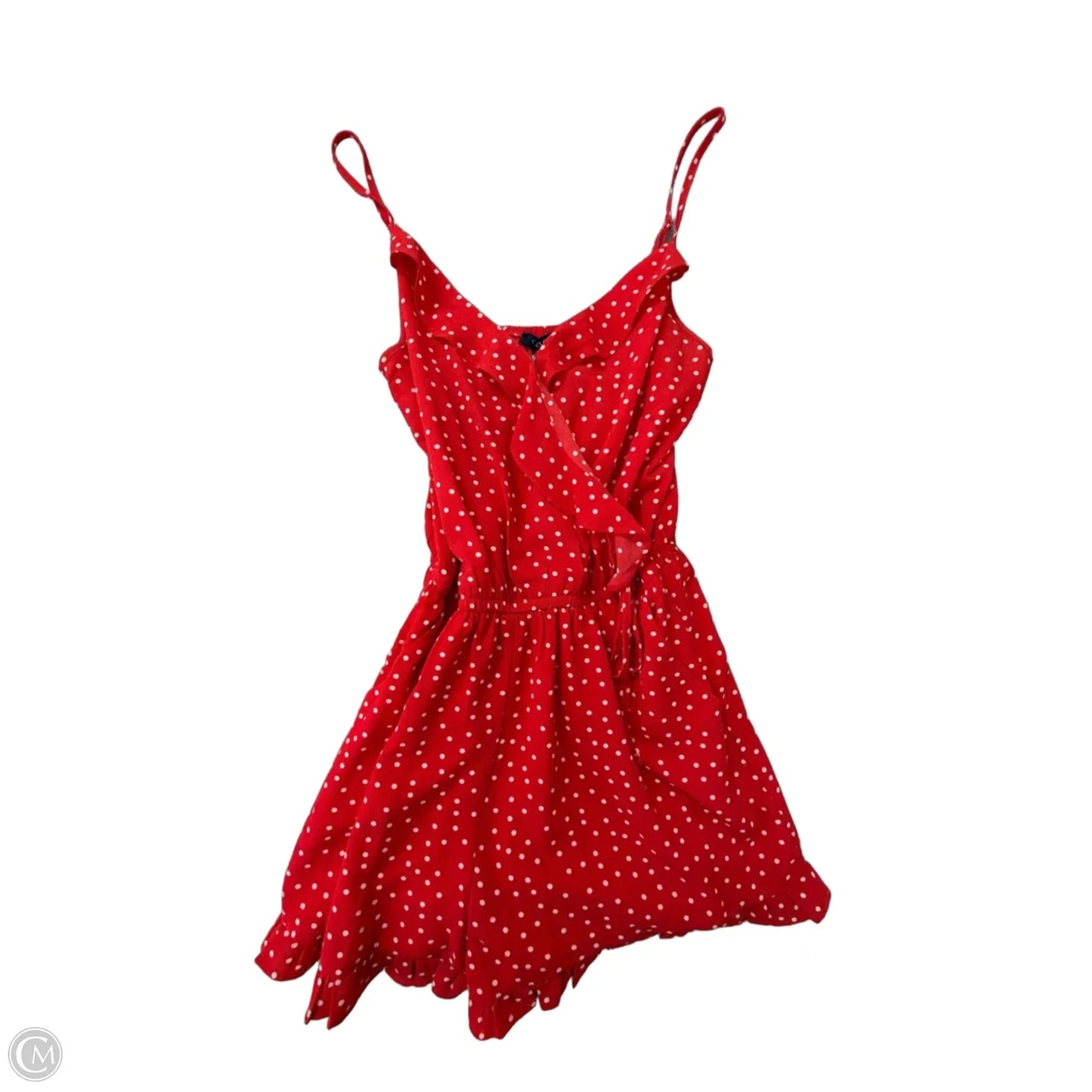 Romper By One Clothing In Polkadot Pattern, Size: S