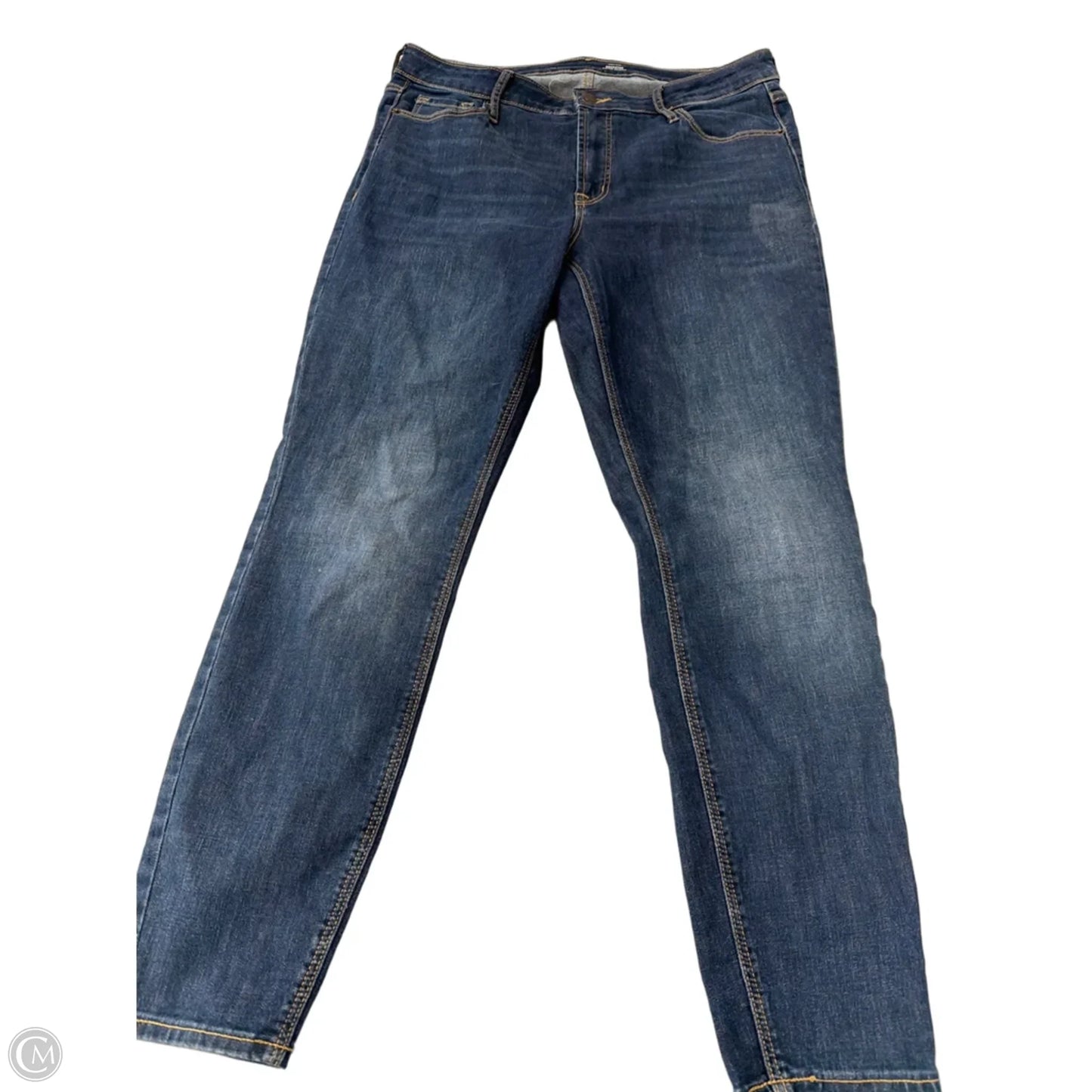 Jeans Skinny By Old Navy In Blue Denim, Size: 14