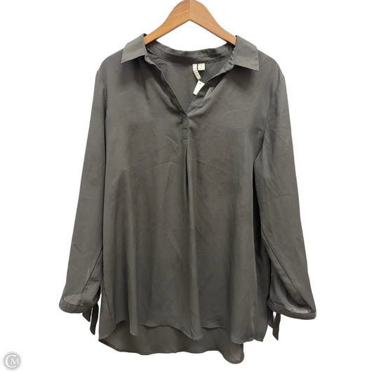 Top Long Sleeve By Elle In Black, Size: Xl