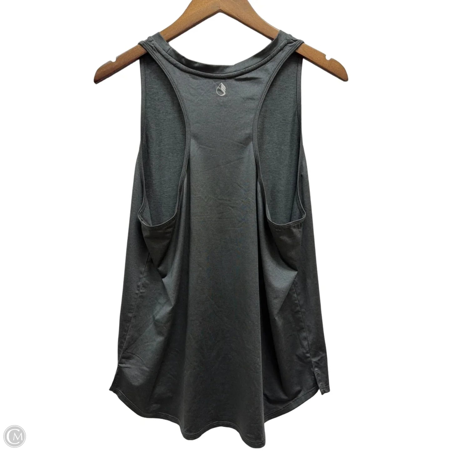 Athletic Tank Top By Icyzone In Grey, Size: Xl