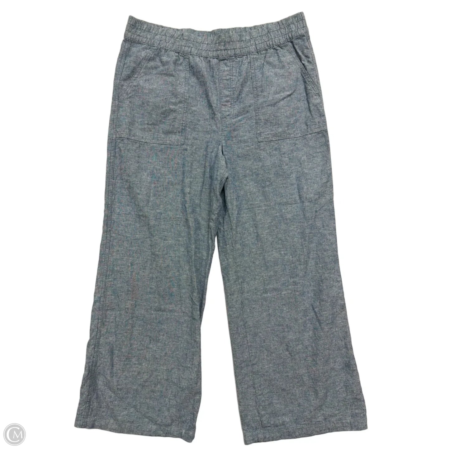 Pants Linen By St Johns Bay In Blue, Size: Xl