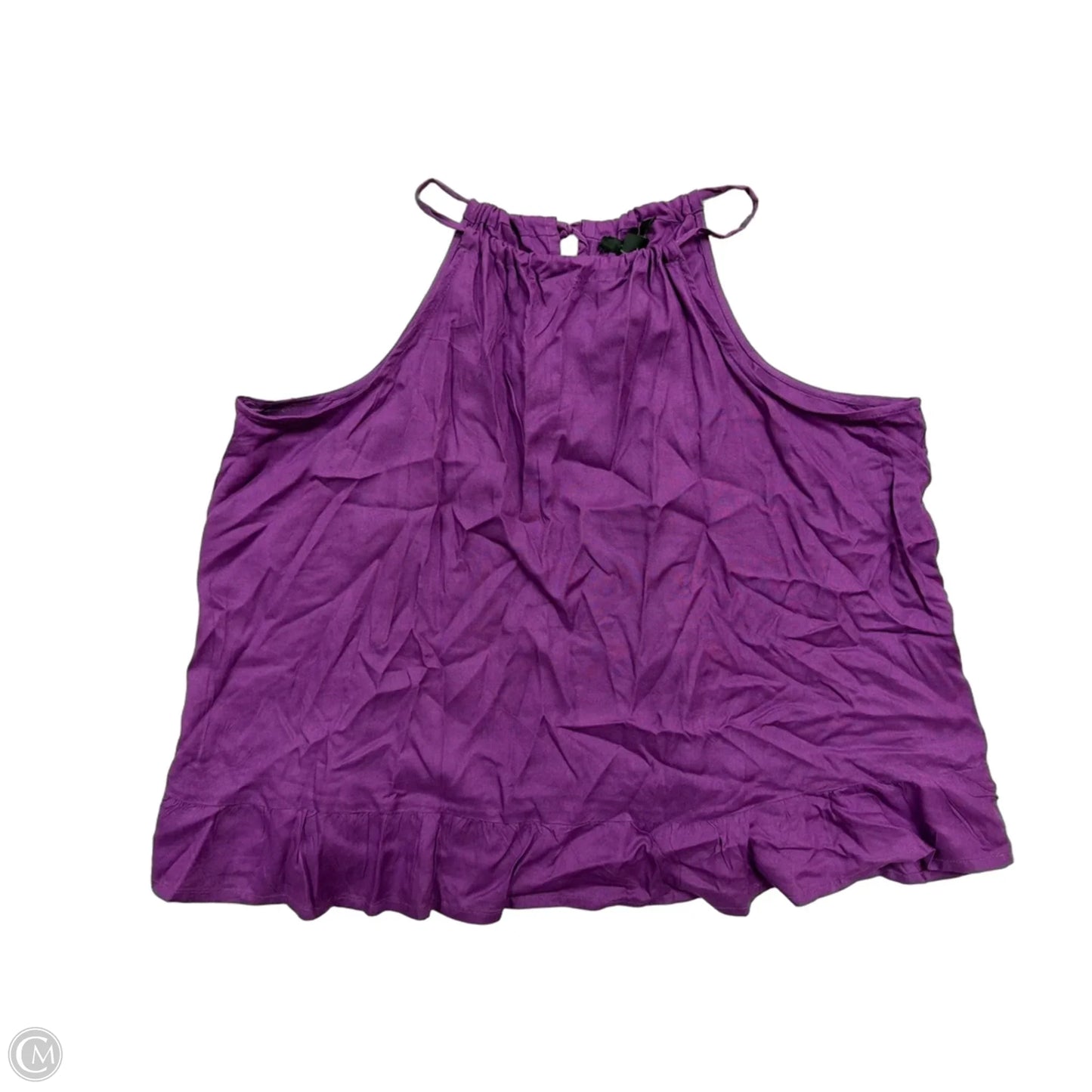 Tank Top By Clothes Mentor In Purple, Size: Xl