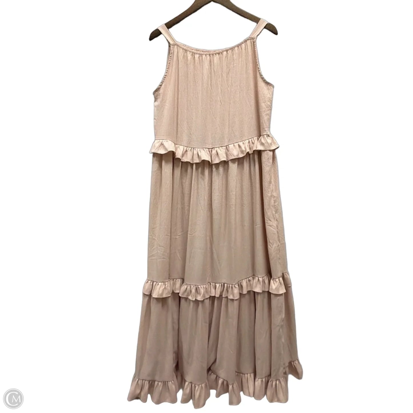 Dress Casual Maxi By Clothes Mentor In Pink, Size: Xl