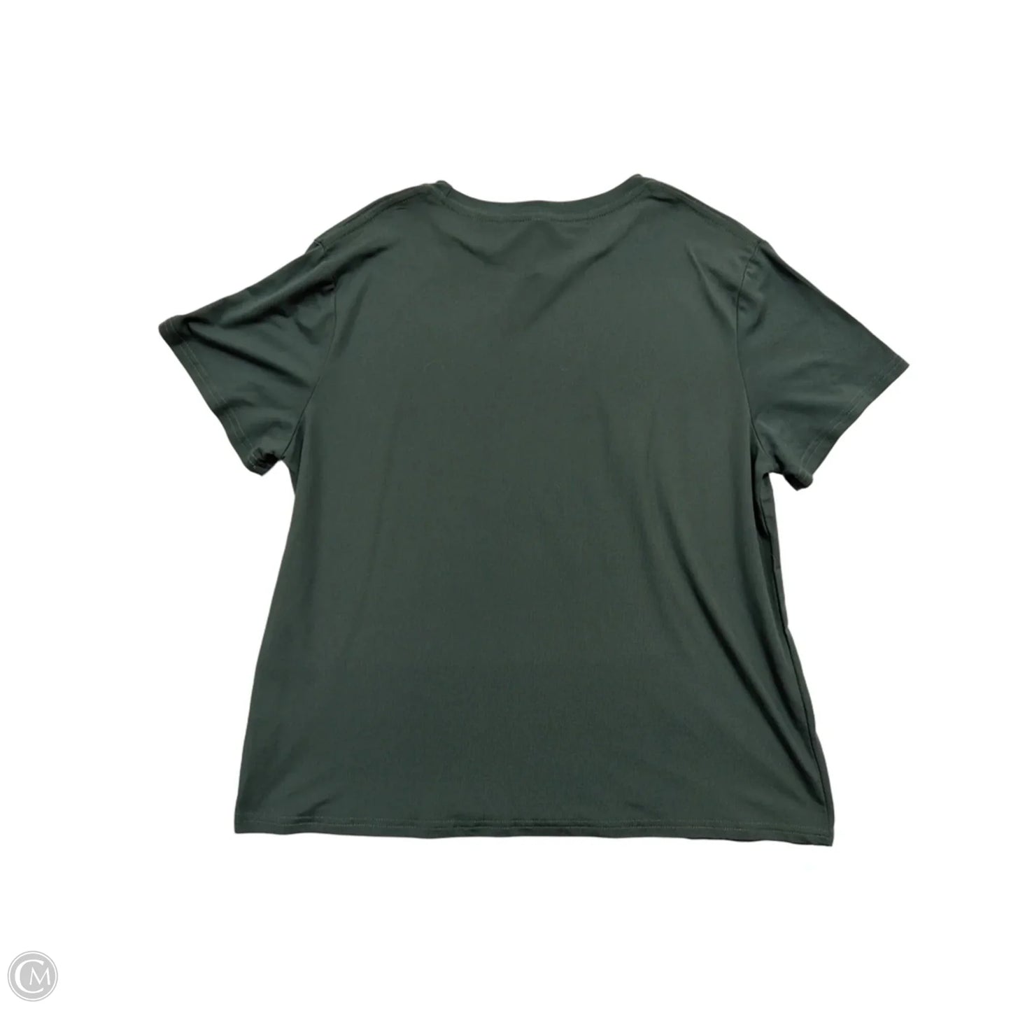 Top Short Sleeve By Shein In Green, Size: Xl