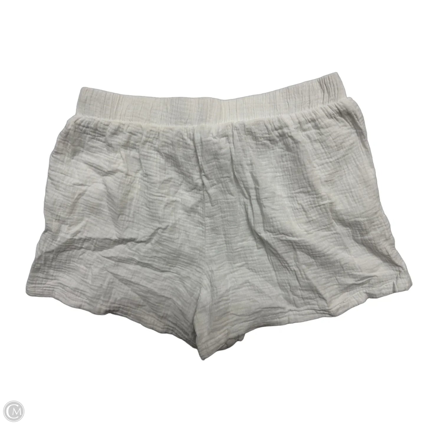 Shorts By Decree In White, Size: L