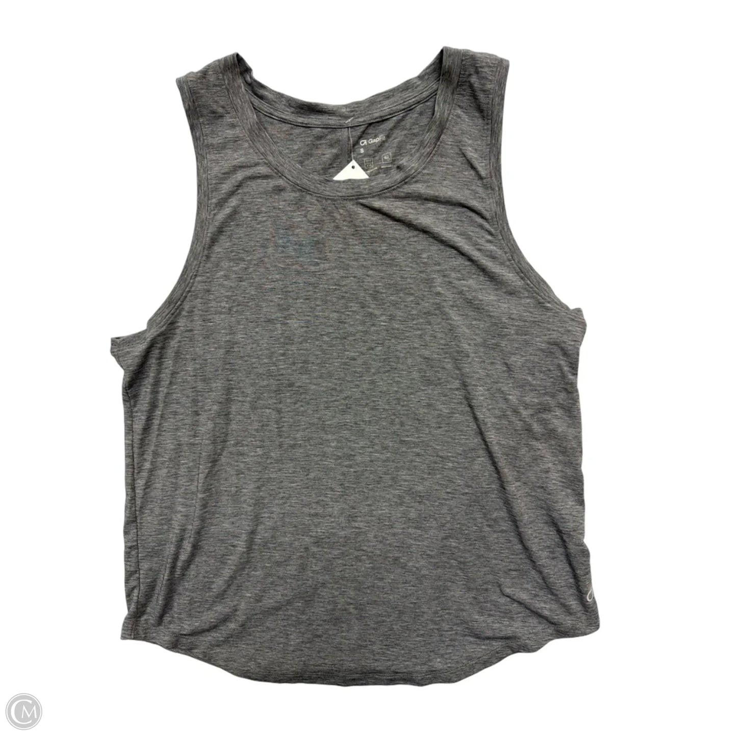 Athletic Tank Top By Gapfit In Grey, Size: S
