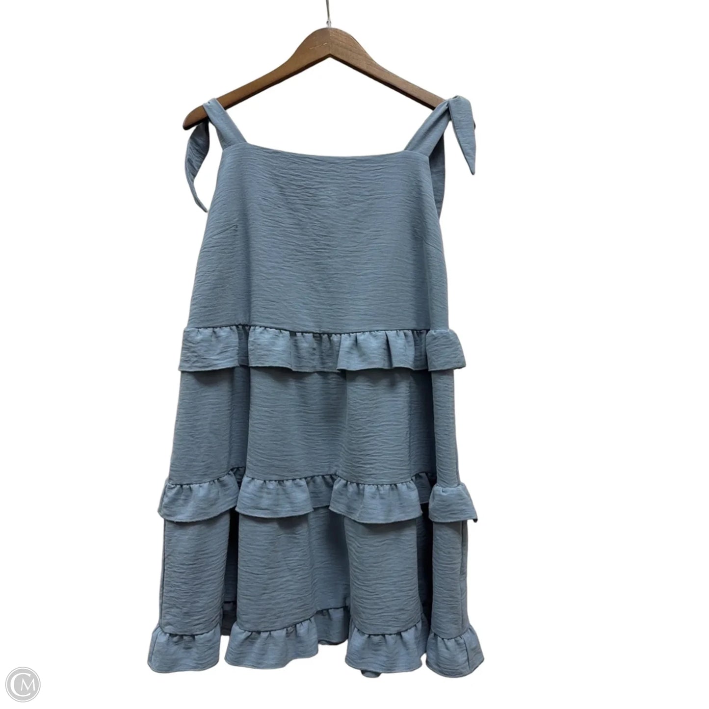 Dress Casual Short By Clothes Mentor In Blue, Size: M