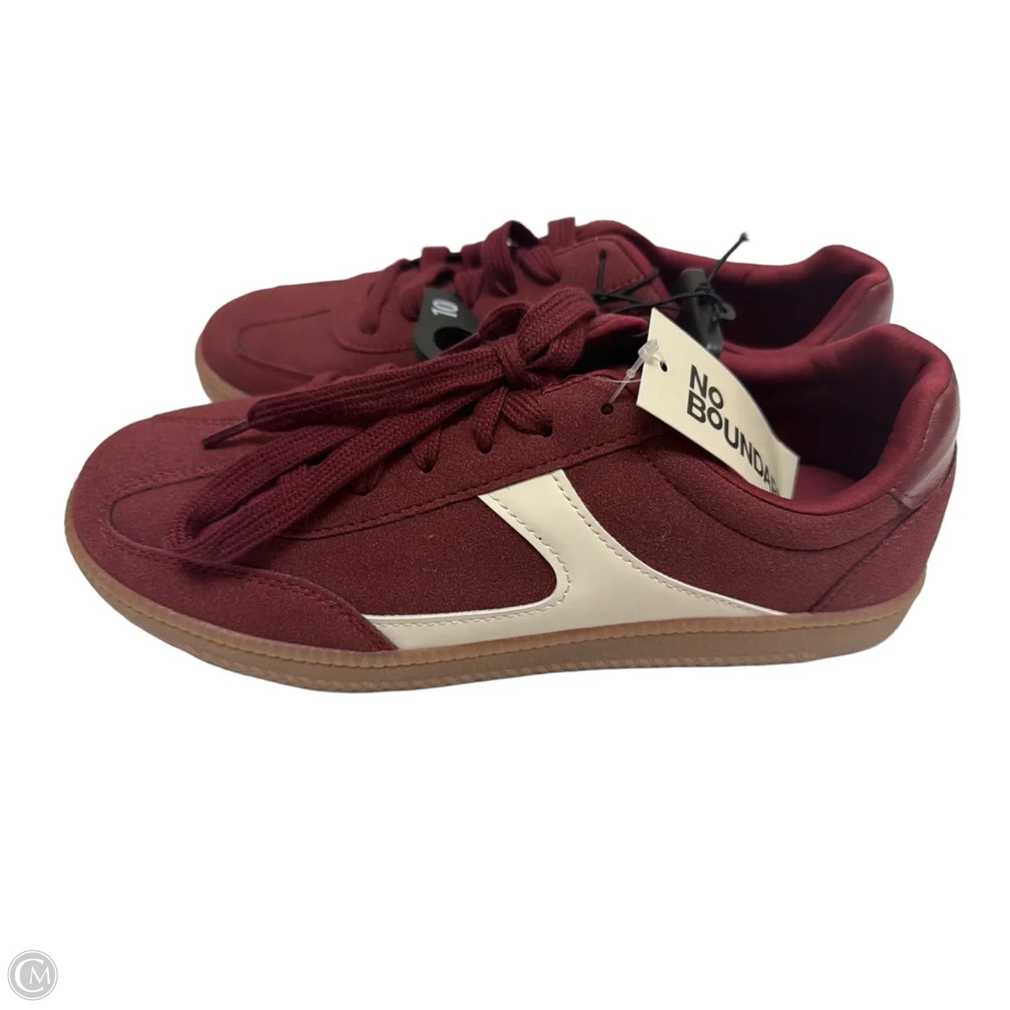 Shoes Sneakers By No Boundaries In Maroon, Size: 10