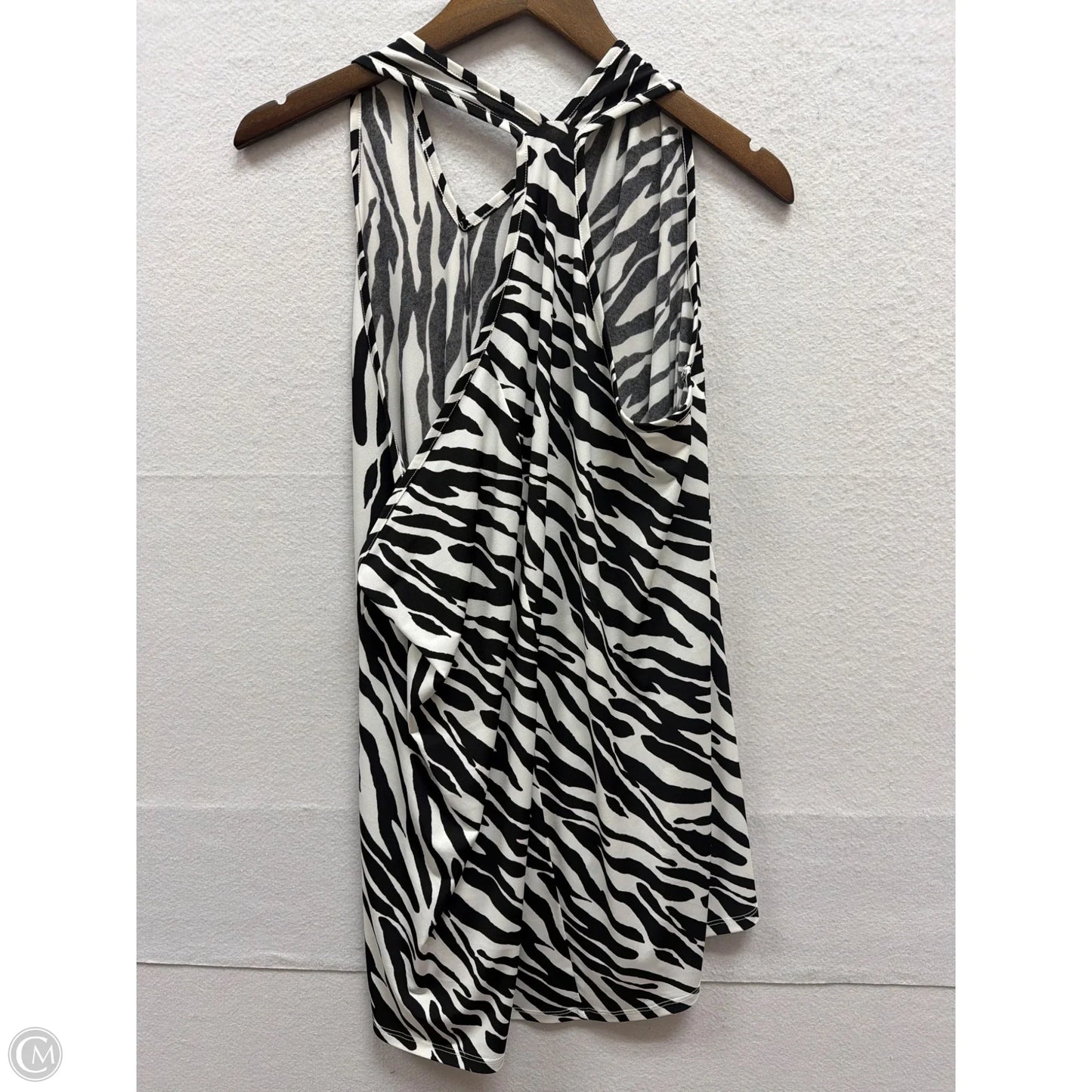 Tank Top By Lane Bryant In Zebra Print, Size: 1x