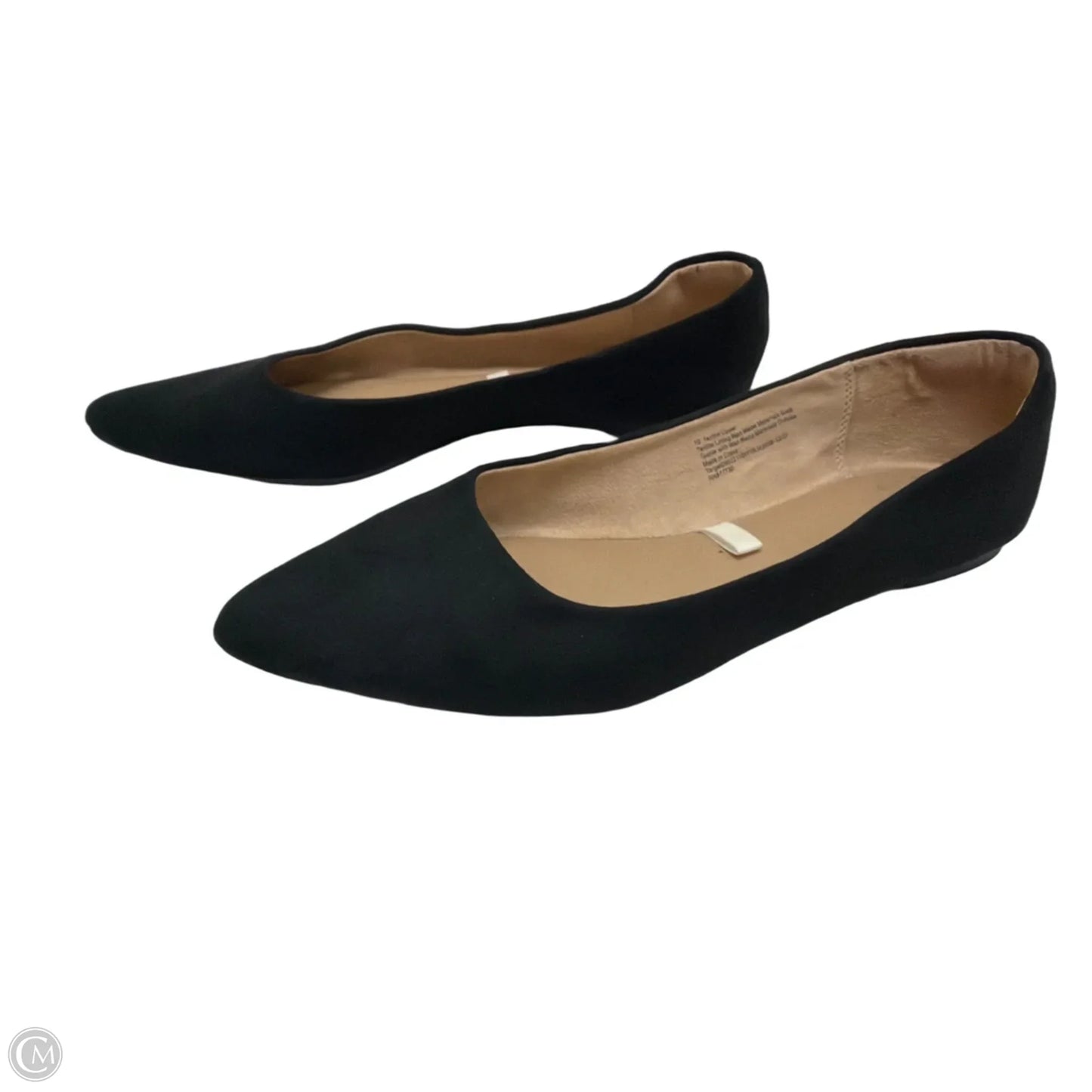 Shoes Flats By A New Day In Black, Size: 10