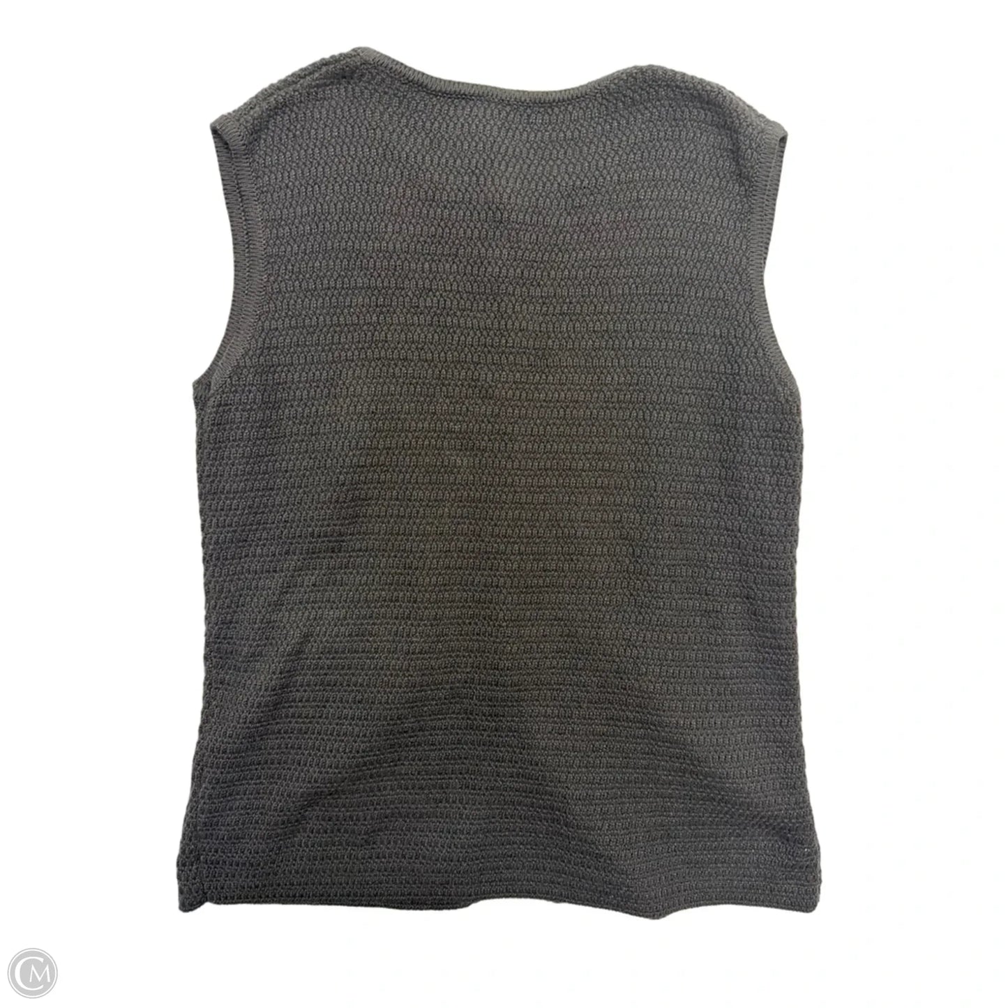 Vest Sweater By Clothes Mentor In Black, Size: M
