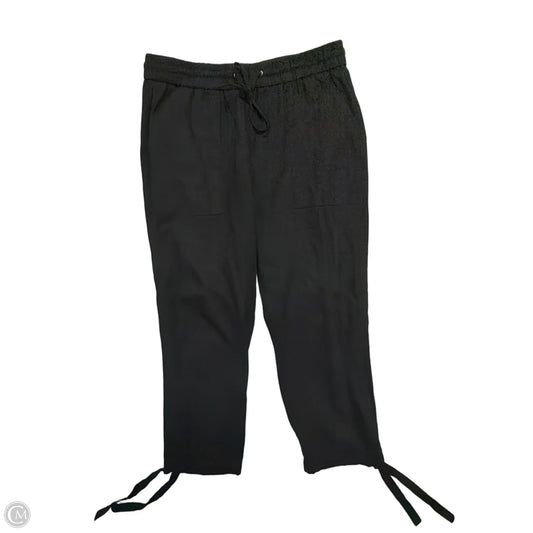 Pants Linen By Jules & Leopold In Black, Size: 8