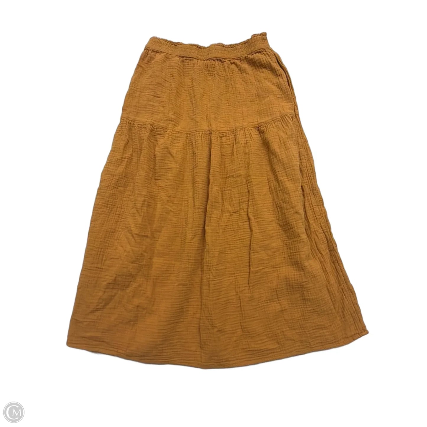 Skirt Midi By Universal Thread In Orange, Size: S