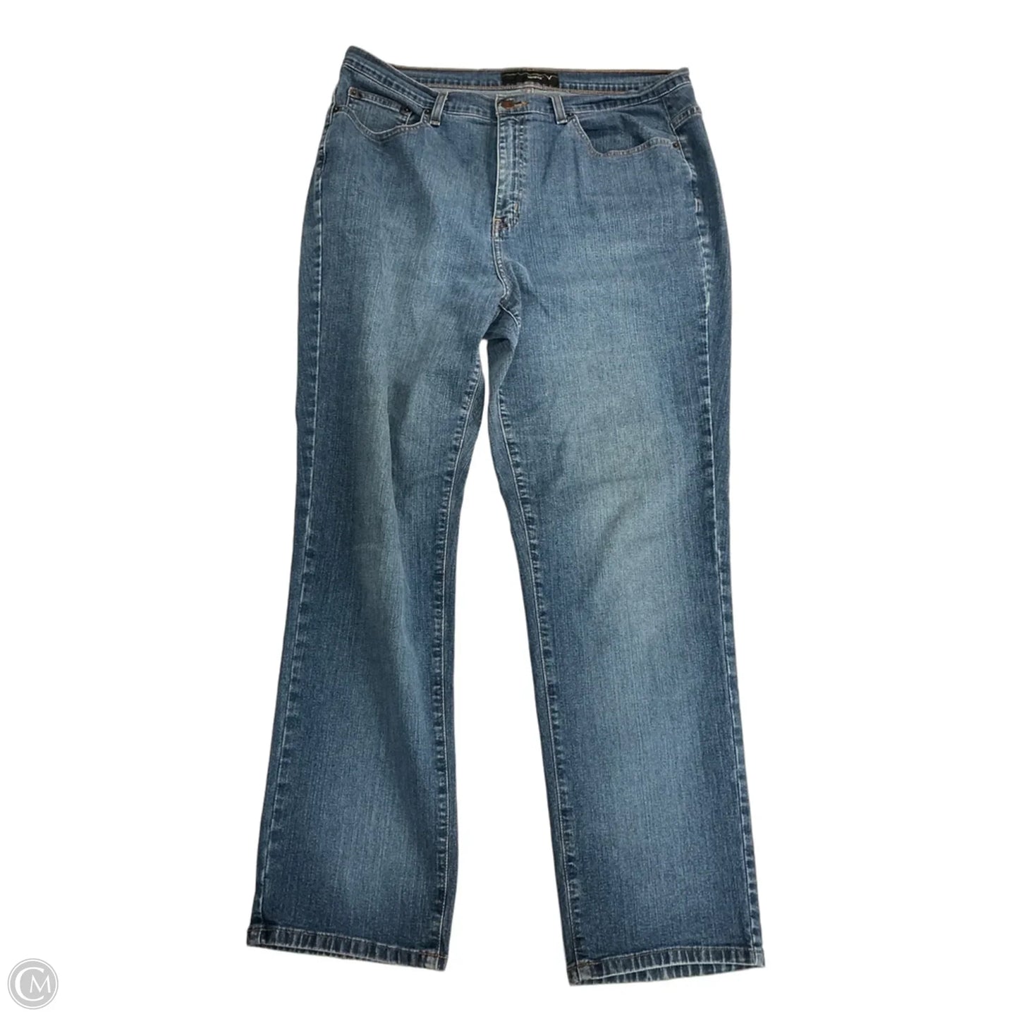 Jeans Straight By Venezia In Blue Denim, Size: 20