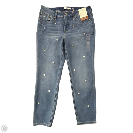 Jeans Skinny By Lc Lauren Conrad In Blue Denim, Size: 12