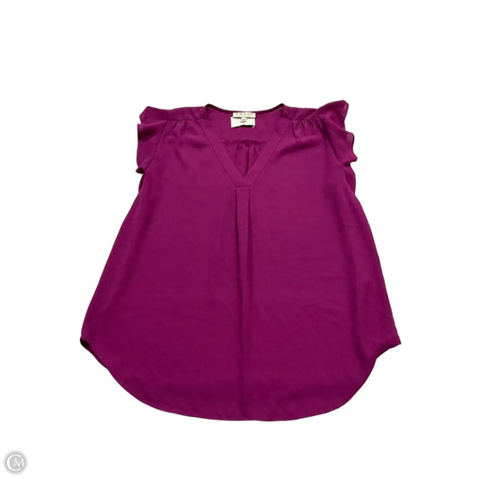 Top Sleeveless By Chaus In Purple, Size: L