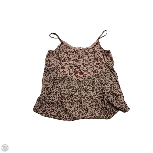 Tank Top By Maurices In Floral Print, Size: Xl
