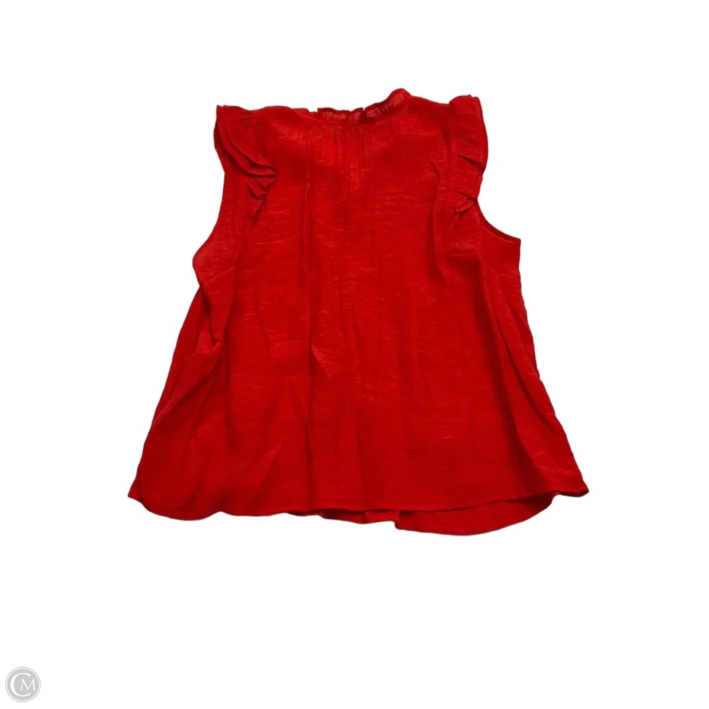 Top Sleeveless By Nanette By Nanette Lepore In Red, Size: L