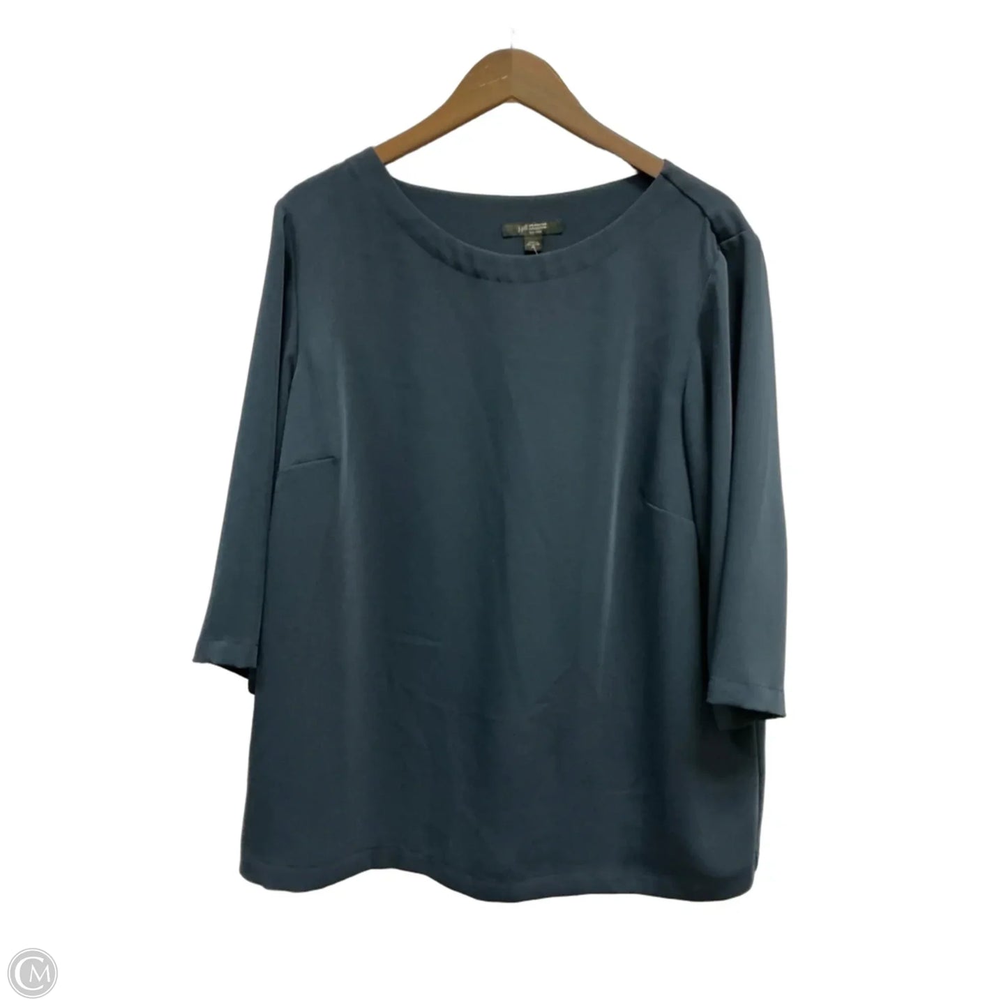Top 3/4 Sleeve By J. Jill In Navy, Size: Xl