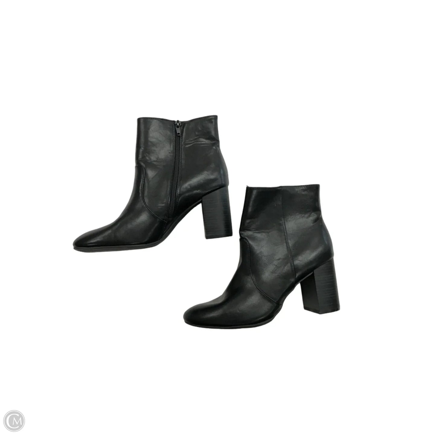 Boots Ankle Heels By Old Navy In Black, Size: 9.5