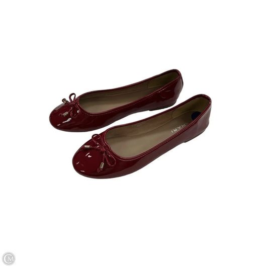 Shoes Flats By Tahari In Red, Size: 8.5